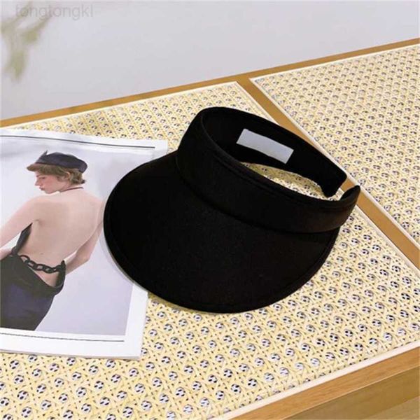 

designers luxurys visors for mens womens fashion brands letters empty hats summer casual sunshade sunhats outdoor activities{category}, Blue;gray