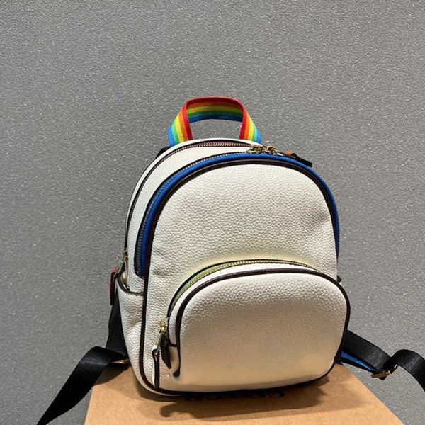 

backpacks designers mini backpack purse women fashion designer back pack luxury leather cute printing color mathing bookbags 220927