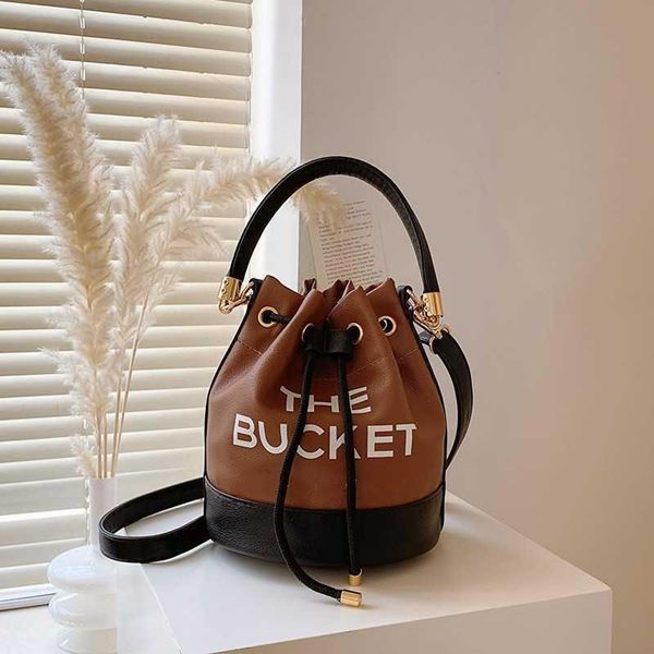 

trendy the bucket tote bag crossbody bucket bags for women totes summer versatile letter purse handbag colored womens bag 230522