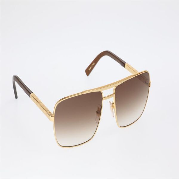 

fashion mens designer sunglasses polarized sunglasses men classic attitude 0259 metal square frame popular retro avant-garde outdo280h, White;black