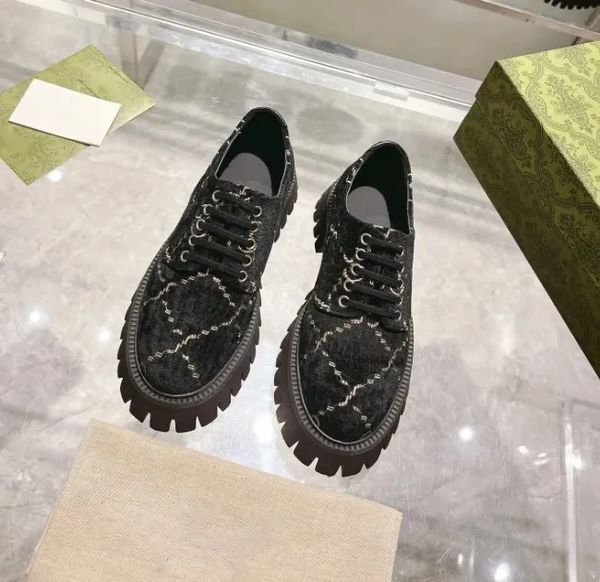 

boots knight women fashion denim letter casual bootband 35-45, Black