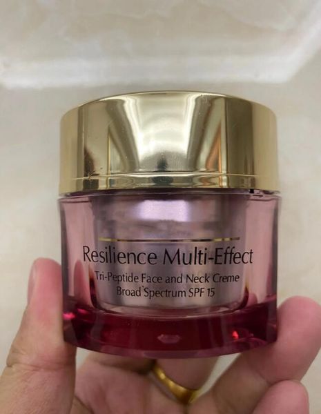 

new moisturizing face and neck cream with resilience multi-effect 75ml and 50ml lotion skincare, White