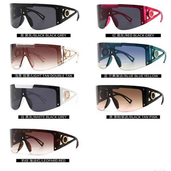 

1pcs summer woman fashion outdoors driving sunglasses ladies transparent ocean lens eyeglasses adumbral cycling travel wind282t, White;black