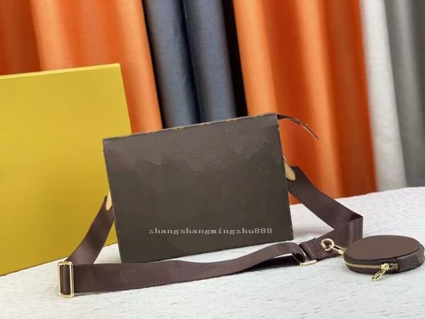 

fashion casual pochette voyage designe luxury cross body messenger bag men shoulder bags embossing gaston wearable wallet handbag purse pouc, Red;black