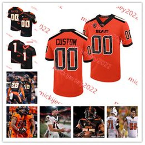 

dj uiagalelei aidan chiles osu football jersey jermaine terry ii kelze howard mason tufaga montrel hatten jr. nikko taylor oregon state beav, Black