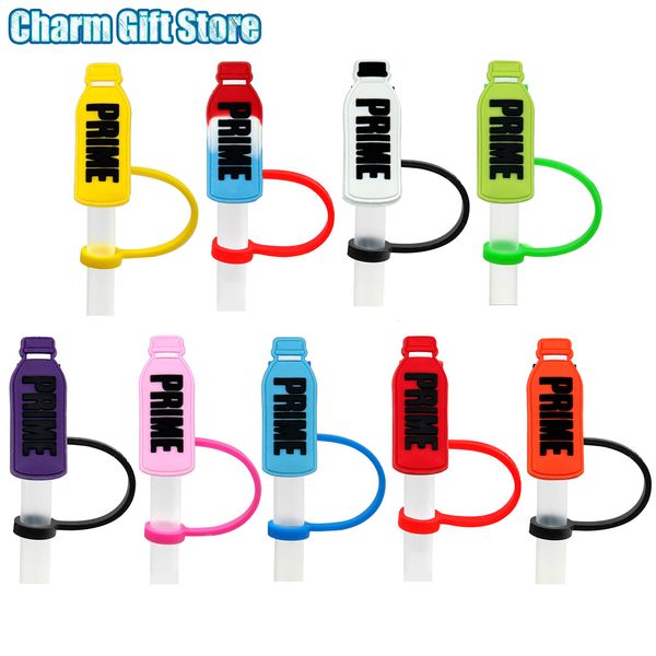 

shoe parts accessories bulk sale drinking straw ersdrinks straws cap reusable dust prevent cover halloween 230823, White;pink