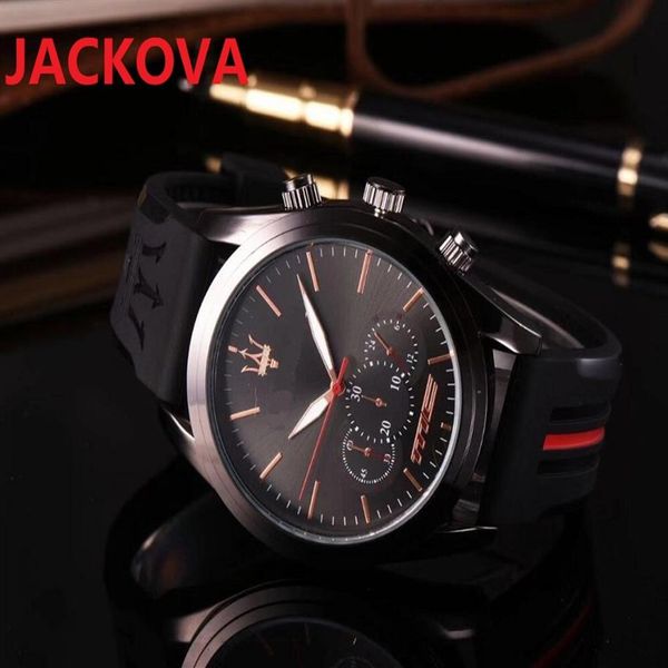 

mens sports motor racing wristwatch 42mm quartz movement male time clock watch rubber band silicone belt watches2934, Slivery;brown