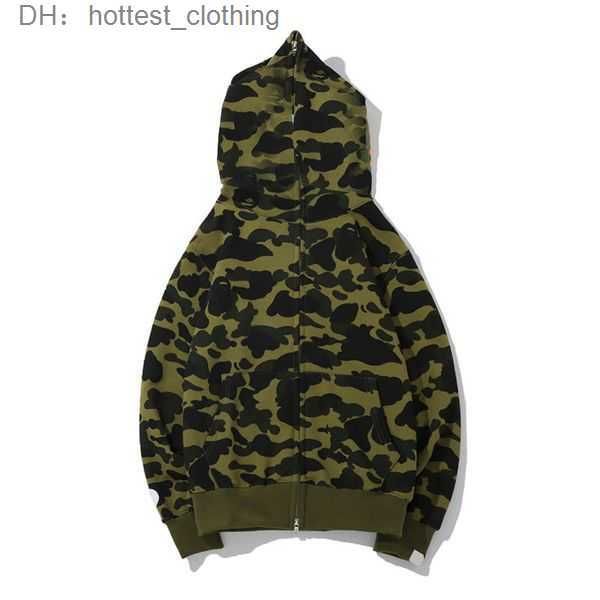 

bapes clothing ape hoodie baped shark fashion mens hoodies junior blue pink bathing black men's trendy men couple camouflage jacket s-3