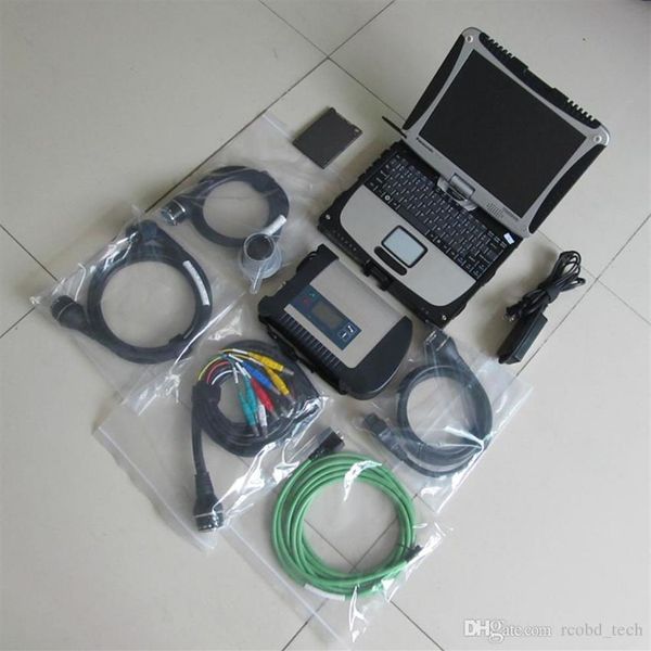 

scanner tool mb star c4 lapcompact 4 sd connect with ssd super v2023 06 cf19 computer diagnosis cars trucks 12v 24v226p