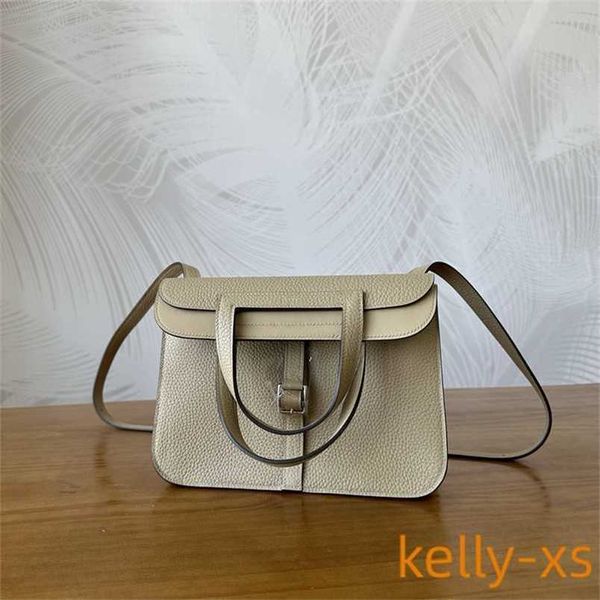 

halzans h ermes genuine leather 7a handmade bags designer handbag handmade wax thread hazan handheld one shoulder crossbody womens tc cowhid