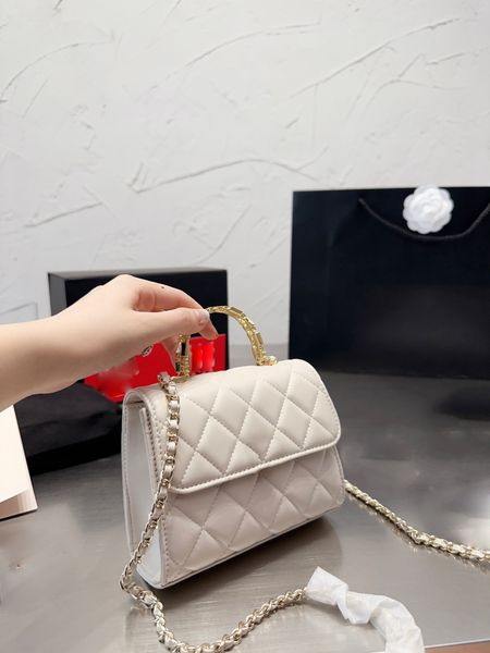 

2023 fashion casual women's black chain shoulder crossbody bag handbag