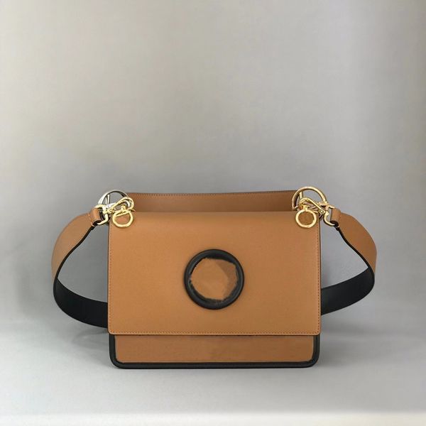 

2023 classic brand-name color matching shoulder bag messenger bag hand-painted letter embossed pattern handbag shoulder bag handbag metal le