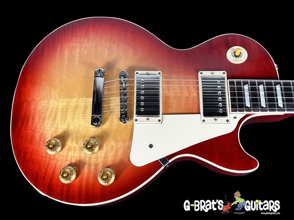 

paul standard 50s aa flame ~ heritage cherry sunburst electric guitar as same of the pictures