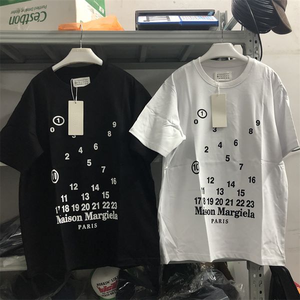 

graphic tee high street casual t-shirts men women black white oversize t-shirts, Black;brown