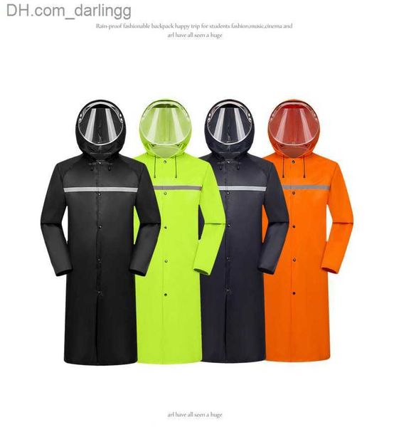 

raincoat long full body fashion rainproof jacket rain poncho men women waterproof outdoor q230824