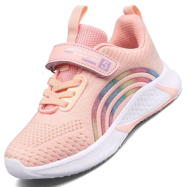 

athletic outdoor spring autumn kids teens sneakers shoes for girls sport child leisure tenis infantil casual warm fashion running shoes boy, Black