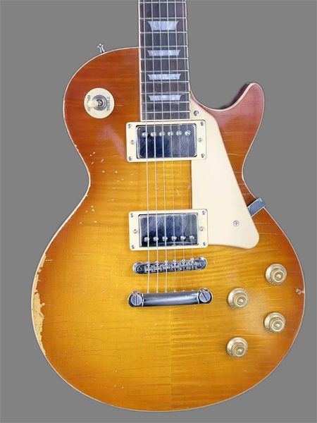 

hand aged electric guitars, custom factory, peter green, sale