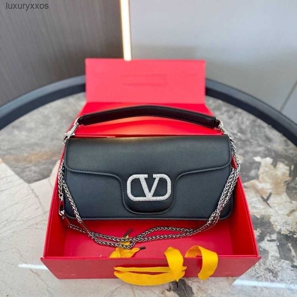 

one purse versatile handheld sweet evening valentinoc chain 2023 locos bags underarm cowhide bag shoulder crossbody small lady square 28cm 5