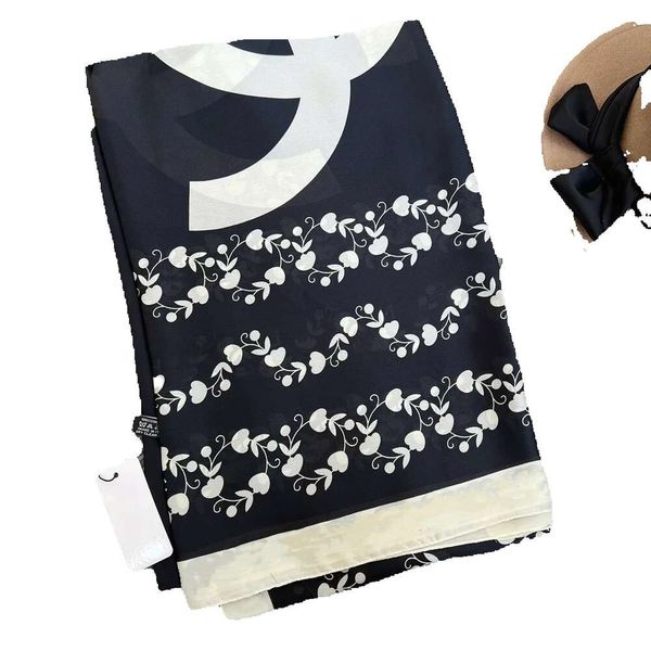 

modal silk scarves chiffon scarfs for ladies designer scarf fashion headscarf women floral alphabet design letter print shawls, Blue;gray