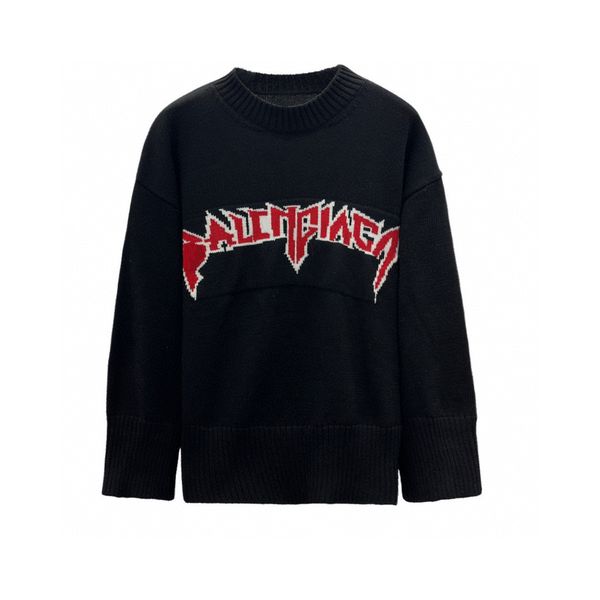 

men's plus size hoodies & sweatshirts letter knitted sweater in autumn / winter 2022acquard knitting machine e custom jnlarged detail c, Black;brown