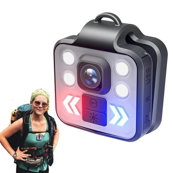 

weatherproof cameras mini body camera video recorder sports night vision 1080p hd for home outdoor law enforcement security guard l230823