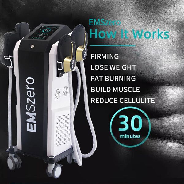 

ems slimming machine 14 tesla 5000w ems body slimming ems floor muscle electromagnetic stimulate equipment with 4 handles