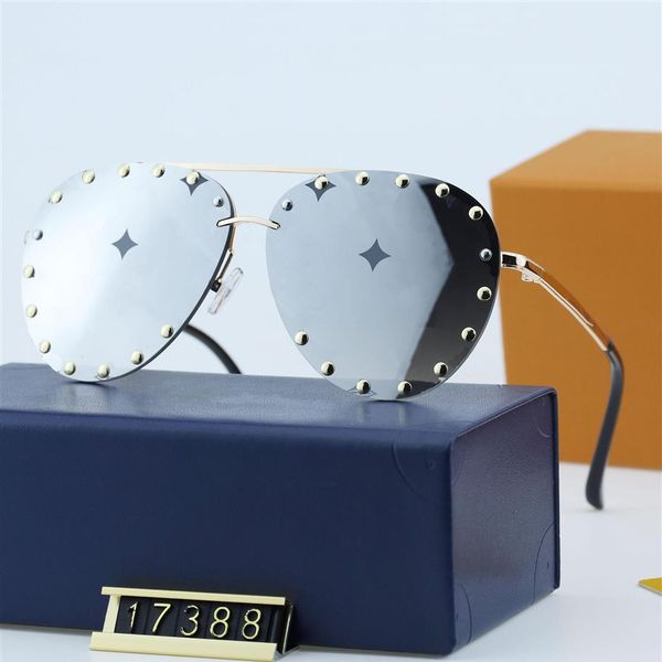 

fashion designer summer sunglasses full frame glasses letter pattern design for man woman 5 color 9ne268k, White;black