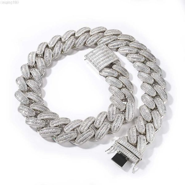 

new arrival large hip hop cuban link chain women men necklace, Silver