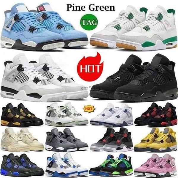 

shoes basketball designer shoes women designer shoes outdoor platform 4 jumpman 4s black cat 4s retros military black pine green trainers