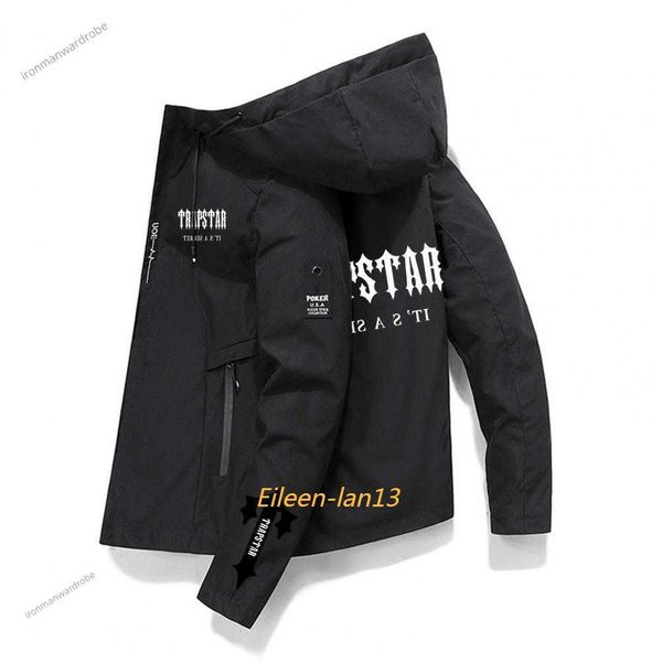 

jackets new men's zipper jacket spring/fall trapstar brand fall/spring blazer casual trend fashion coat y2211, Black;brown