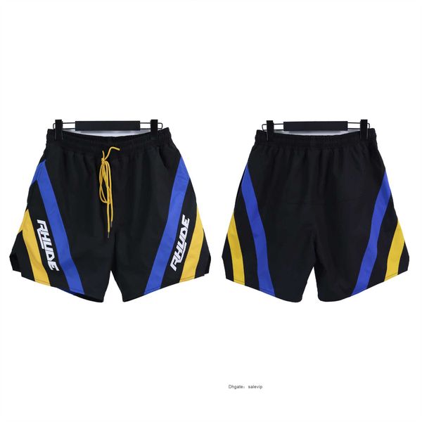 

rhude shorts designer short for men pant tracksuit pants loose and comfortable fashion be popular 2023 new style s m  xl loose quick drying, Black