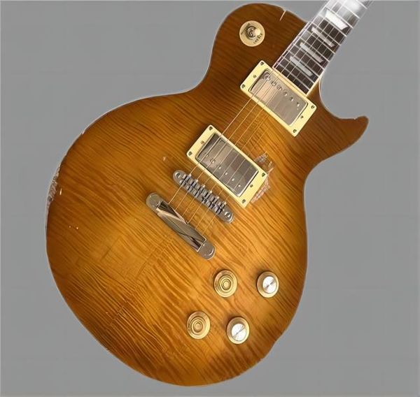 

classic electric guitar, nitro paint matte finish, solid wood mahogany, moving sound, delivery