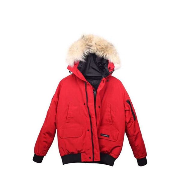 

men's jackets canadian goose canada coat winter mens parkas puffer down jacket womens zipper windbreakers thick warm coats outwear566, Black