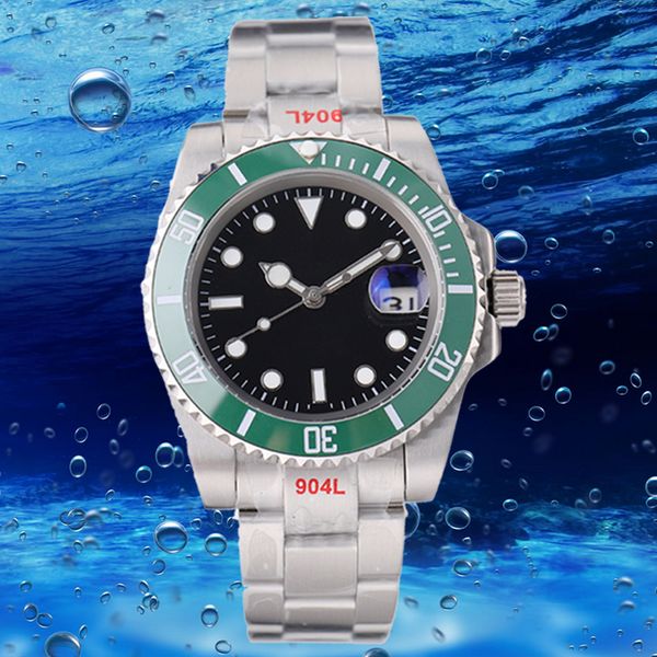 

ceramic luxury high-end for men designer mens watches mechanical automatic 904l stainless steel oyster bracelet fashion wristwatches montre, Slivery;brown