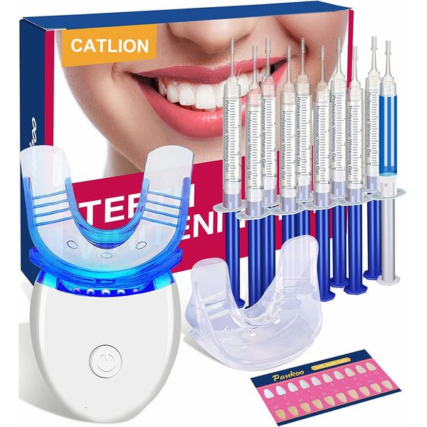 

toothbrush dental teeth whitening machine clareador dental tools portable cleaning tooth peroxide bleaching system 10pcs whitening gel set 2