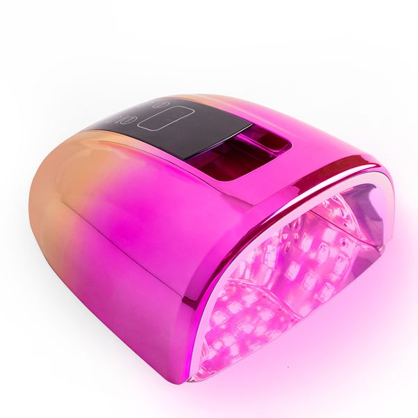 

nail dryers battery powered rechargeable nail lamp with mirror bottom cordless gel polish dryer uv light for nails wireless nail uv led lamp