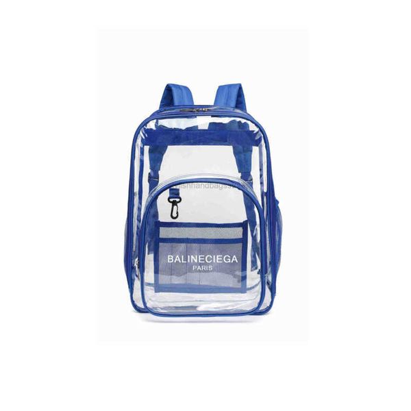 

2023 sell creative backpack designer bag transparent backpack printable waterproof bag creative travel clear backpack jelly bagsstylishhandb