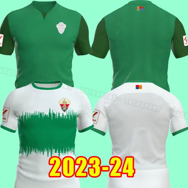 

23 24 elche soccer jerseys raul guti lucas boye ivan special guido carrillo football shirt 2023 2024 camisetas de futbol enzo roco se milla, Black;yellow