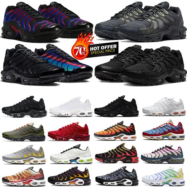 

2023 running shoes terrascape plus mens womens designer sneakers triple black white barely volt obsidian madder root sail tns utility tn 3 t