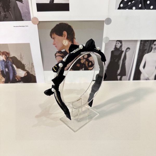 

designer hair ribbon bowknot alo women headwear for women elegant claw sweet girly headband hair accessories
