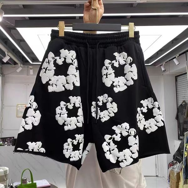 

women's t-shirt frothy hip-hop high street casual shorts suit 230824, White