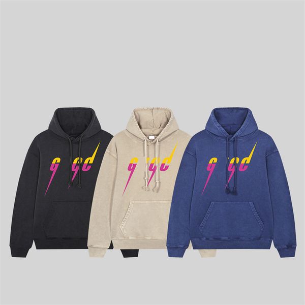 

designer men's hoodie men's and women's identical hoodie style sports fashion casual letter and pattern logo designer asian s, Black