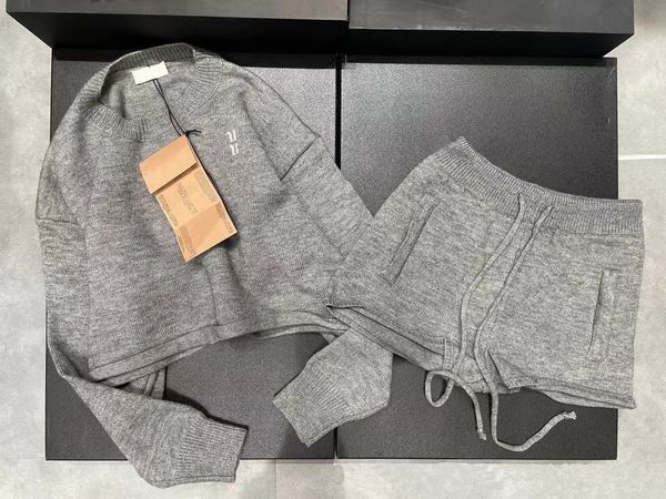 

sportwear tracksuit women fashion new two piece set sport suits long sleeve t shirt and shorts 2023 spring autumn letter printed tracaksuits, White