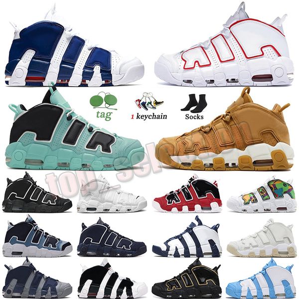 

selling uptempos designer basketball shoes men women uptempos scottie pippens premium wheat bulls hoops pack university blue unc platform tr