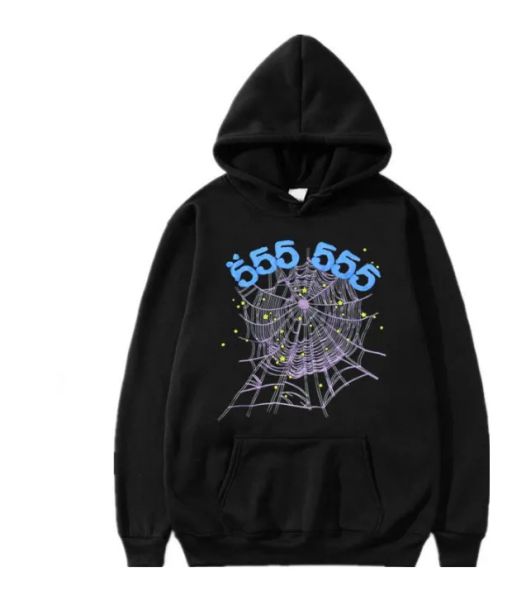 

designer hoodie women oversized hoodie pink spider hoodie sp5der young fashion star of the same style 555555 the beauty hoodies sweatshirt c, Black