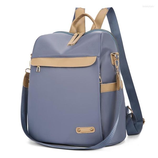 

school bags fashion women backpacks oxford female ladies bag korean student light backpack preppy style casual travel329o