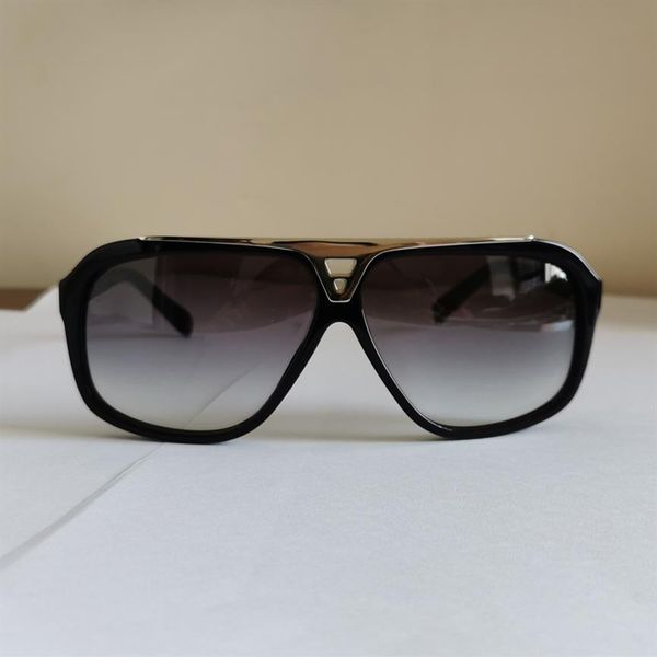 

vintage black gold evidence sunglasses for men grey shaded men classic sun glasses uv protection with box223i, White;black