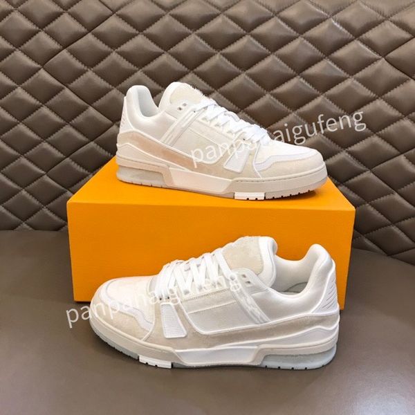 

women designer casual shoes white black pink blue green red calf leather lace-up sneaker rubber sole trainers flatplatform sneakers rd220803