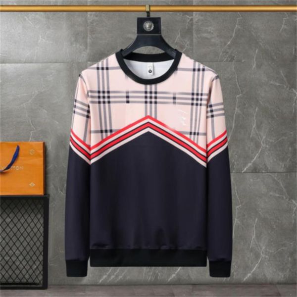

23ss autumn/winter fashion chest bt letter print long sleeve hoodie for men and women m-xxxl, Black