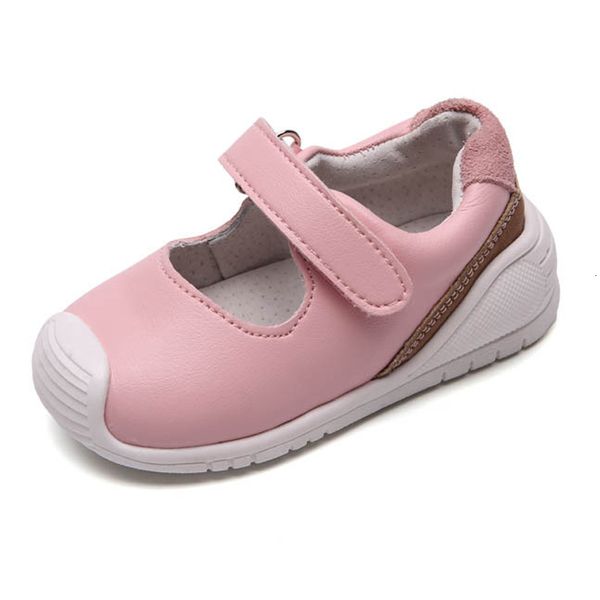 

sneakers baby toddler shoes breathable girls sport children casual first walkers genuine leather mary jane 230823, Black;red